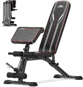 Banco de pesas con extension de piernas hasta 360 kg