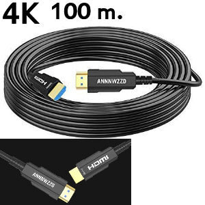 Cable HDMI 2.0 de 100 m.