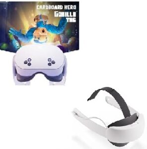 Gafas meta Quest 3S de 128 GB con Gorilla Tag y correa Elite con bateria